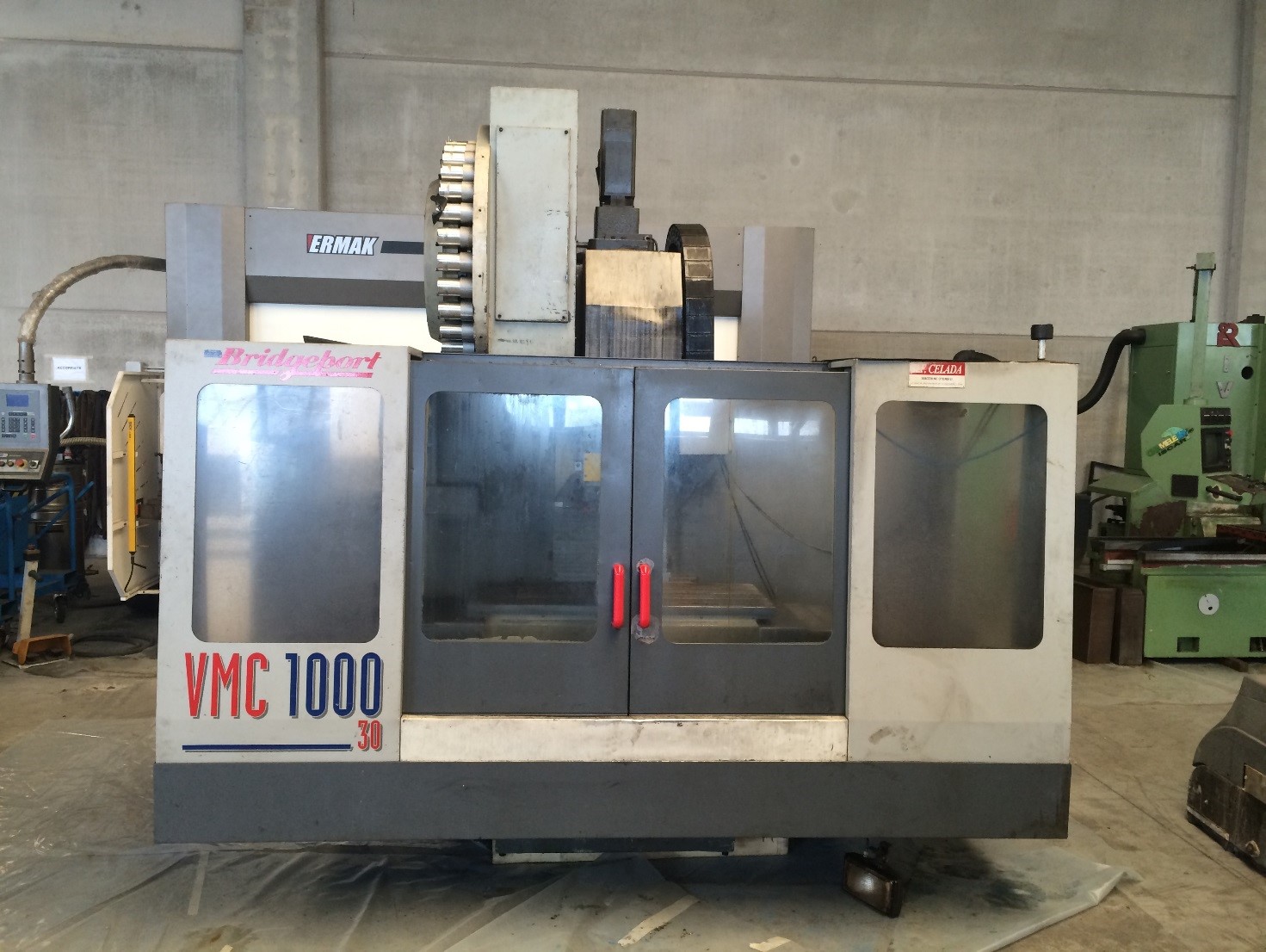 CENTRO DI LAVORO VERTICALE BRIDGEPORT  MOD. VMC1000-30  USATO 